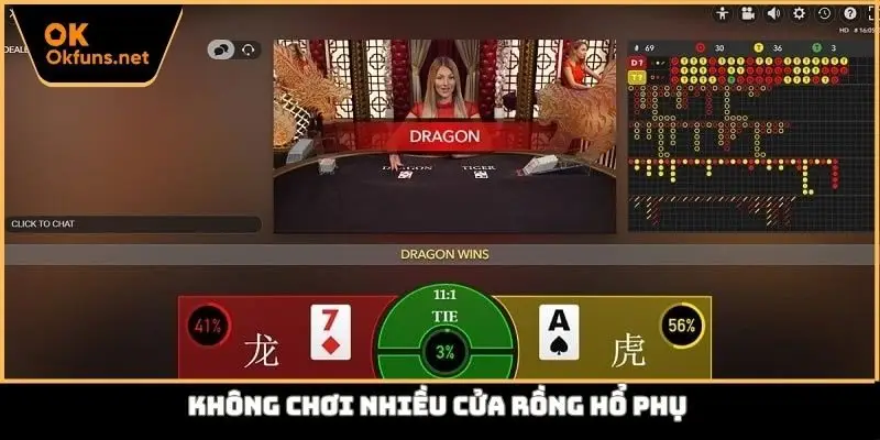 Không chơi nhiều cửa rồng hổ phụ