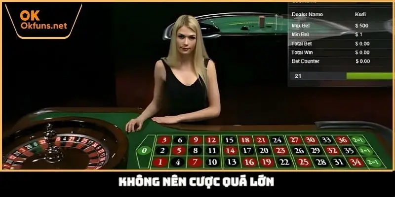 Không nên cược quá lớn