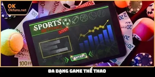 Đa dạng game thể thao